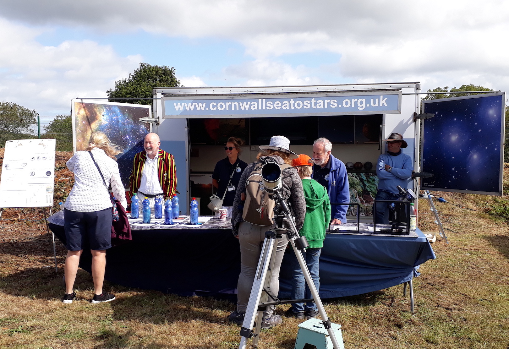 Cornwall Sea to Stars at Apollo 50, Goonhilly