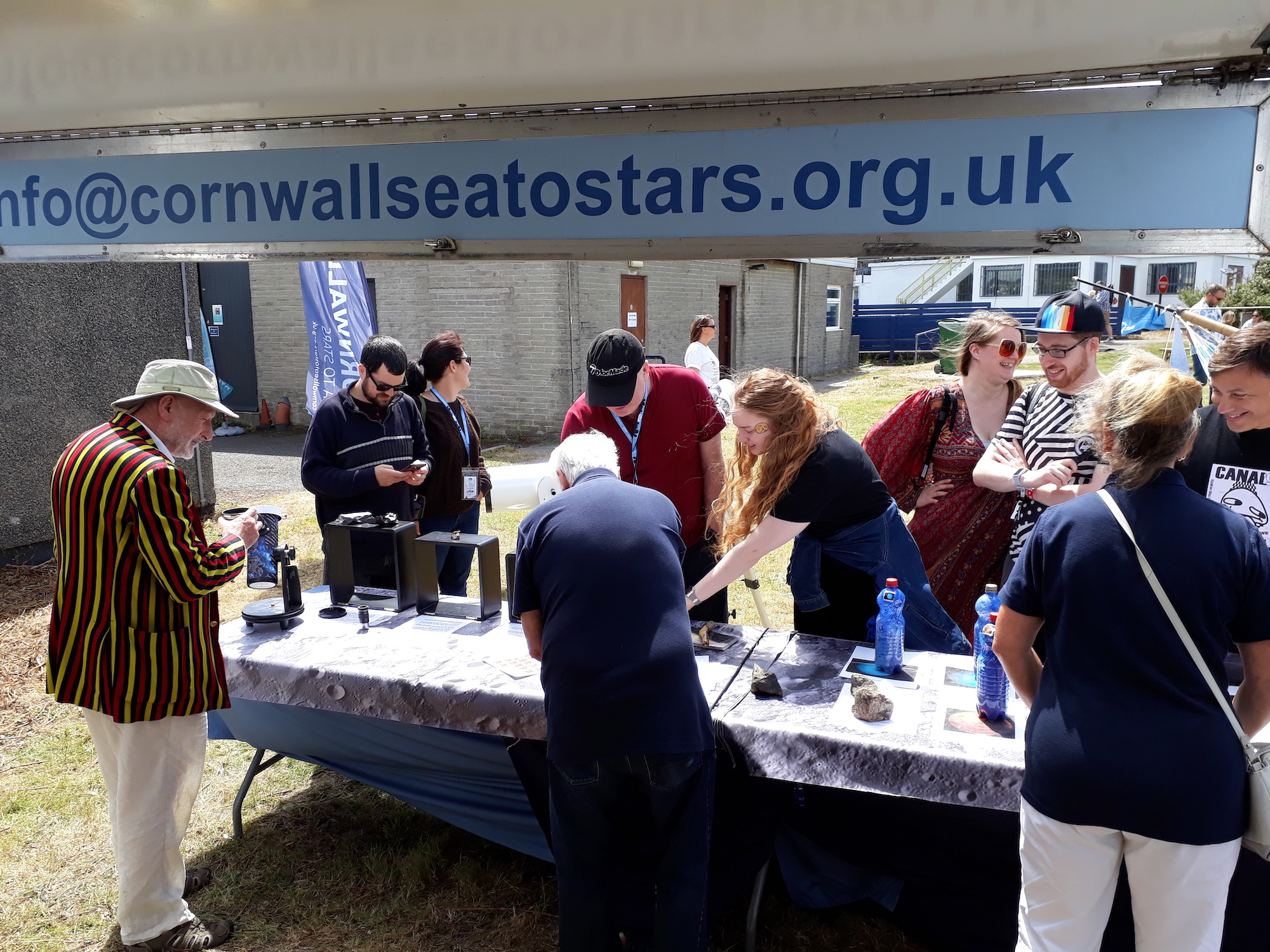Cornwall Sea to Stars at Apollo 50, Goonhilly